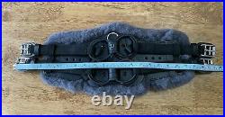 NEW Stubben Horse Equi-Soft Leather Dressage Girth with Sheepskin Pad 24