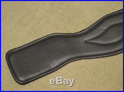 NEW Terrific Anatomically Shaped Brown Padded Dressage Girth with ElasticSize 22