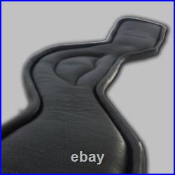 NEW Total Saddle Fit Shoulder Relief DressageLEATHER Girth -BLACK Brown 26,28