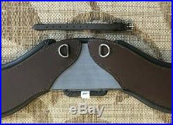 NEW Total Saddle Fit Stretch Tech Shoulder Relief Horse Dressage Girth 28 BROWN