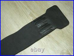 NWOT High Quality Size 26 Heavy Duty Elastic Body Dressage Girth withLeather Ends