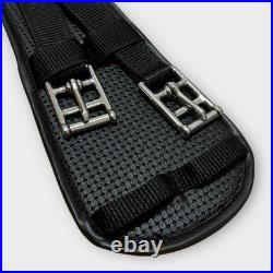 NWT Jeffries Symbian Girth Dressage, 30 Black WithSilver Hardware