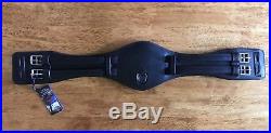 NWT Passier Anatomical Leather Dressage Girth withElastic 80cm 31.5 BLACK