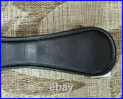 NWT SmartPak Harwich Leather Padded Monoflap Horse Dressage Girth 29 BROWN