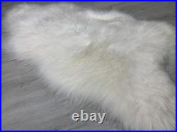 Natural Icelandic Genuine Leather Sheepskin Rug Pet Bed Chair Throw Home Decor