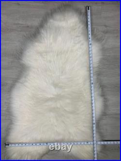Natural Icelandic Genuine Leather Sheepskin Rug Pet Bed Chair Throw Home Decor