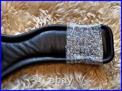 New Black Horka Anatomical Soft Leather Girth 24 inches