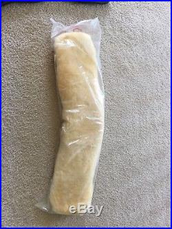 New Logic by County leather dressage girth 18 & Matching Mattes Sheepskin Cover