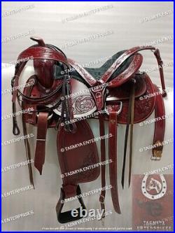 New Outdoor Sports Equestrian Western Saddle With Tack Set