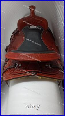 New Outdoor Sports Equestrian Western Saddle With Tack Set