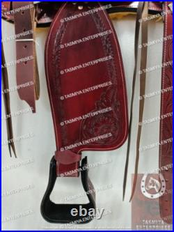 New Outdoor Sports Equestrian Western Saddle With Tack Set