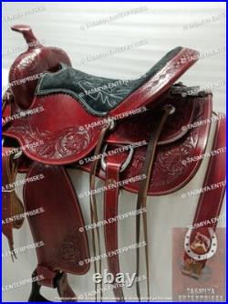 New Outdoor Sports Equestrian Western Saddle With Tack Set