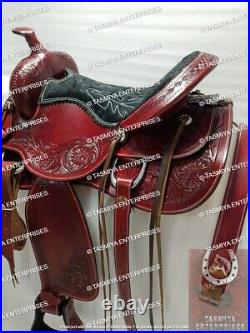 New Outdoor Sports Equestrian Western Saddle With Tack Set