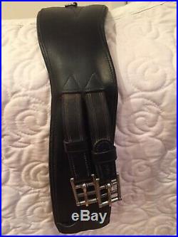 New Red Barn Leather Padded Contoured Smart Dressage Girth 30