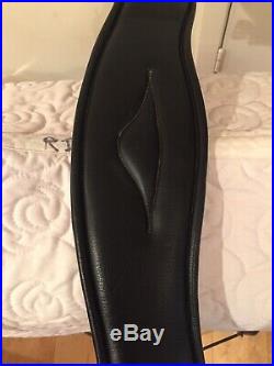 New Red Barn Leather Padded Contoured Smart Dressage Girth 30