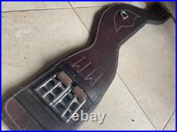 New Total Saddle Fit All Leather Girth size 32 Brown