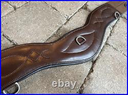 New Total Saddle Fit All Leather Girth size 40 Brown