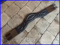 New Total Saddle Fit All Leather Girth size 40 Brown