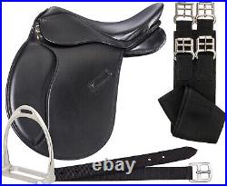 Newport Synthetic Dressage Saddle Only or Pkg 17 or 18 Reg or Wide Tree