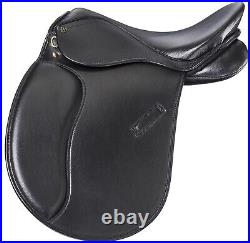 Newport Synthetic Dressage Saddle Only or Pkg 17 or 18 Reg or Wide Tree