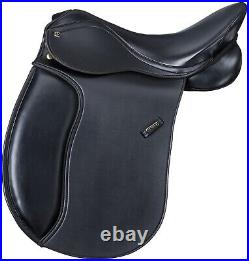 Newport Synthetic Dressage Saddle Only or Pkg 17 or 18 Reg or Wide Tree