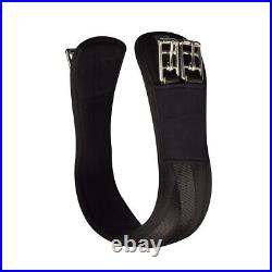 Ovation Body Form Gel Dressage Girth Black 464189 (Sizes 20 to 36)