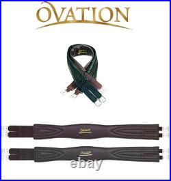 Ovation Comfort Gel Chafless Double Girth, Brown 407536BRN
