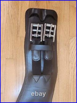 Ovation Comfort Leather Dressage Girth, Black, 26