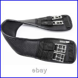 Ovation Ovsellerie Airform Chafeless Dressage Girth Cushioned Black 18