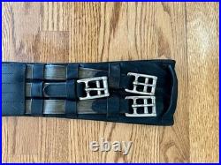 Passier Black Leather 3 Buckle/Billet Dressage Girth Size 30