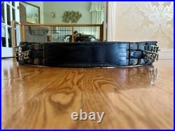 Passier Black Leather 3 Buckle/Billet Dressage Girth Size 30