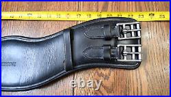 Passier curved girth, black, 55 22-24 for dressage saddle