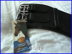 Passier leather girth for dressage saddles, black short girth saddle girth. 55cm