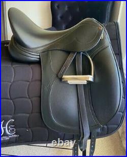 Peter Horobin Saddlery Kitzbuhel Dressage Saddle 17 Fully Adjustable StrideFree