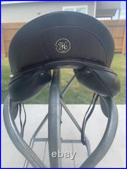 Peter Horobin Stride Free Elite. 17.5 M/W + PREMIUM STIRRUPS, LEATHERS, GIRTH