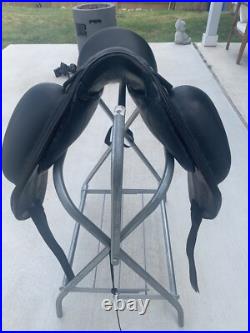 Peter Horobin Stride Free Elite. 17.5 M/W + PREMIUM STIRRUPS, LEATHERS, GIRTH