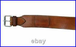 Plain Smooth Leather Western Horse Tack Saddle Girth For Saddles