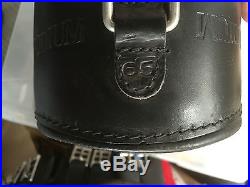 Podium Girth Leather Black 65cm (26-27) Endurance Saddle Padded Girth Dressage