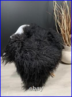 Premium Curly Icelandic Pure Natural Decorative Handmade Luxury Genuine Leather Premium Curly Icelandic Pure Natural Decorative Handmade Luxury Genuine Leather