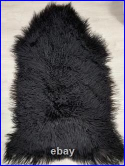 Premium Curly Icelandic Pure Natural Decorative Handmade Luxury Genuine Leather