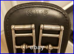 Prestige Dressage Monoflap Saddle Girth 34 Italian Leather
