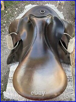 Prestige Dressage Saddle 17 with TSF girth, stability leathers