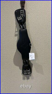 Prestige Leather Dressage Girth with Crossed Elastic SIZE 70 CM NEW W TAGS