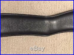 Red Barn Leather Padded Contoured Dressage Girth 30