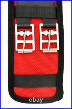 Red Treeless Freemax Synthetic Horse Tack Saddle with Girth Without Panel Red Treeless Freemax Synthetic Horse Tack Saddle with Girth Without Panel