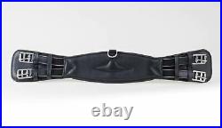 Rhinegold Softee Comfort Leather Dressage Girth black 24 BN
