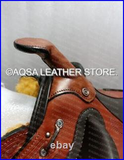 Saddle Australian Stock With Swinging Fenders With Free Front And Back Cinch