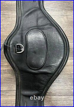 Schleese Leather Dressage Girth Black 28In