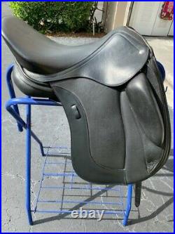 Schleese Orbrigado Dressage Saddle with Custom features 18.5 MW