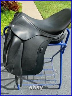 Schleese Orbrigado Dressage Saddle with Custom features 18.5 MW